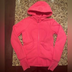 Lululemon Scuba Jacket- sz 2 - hot pink
